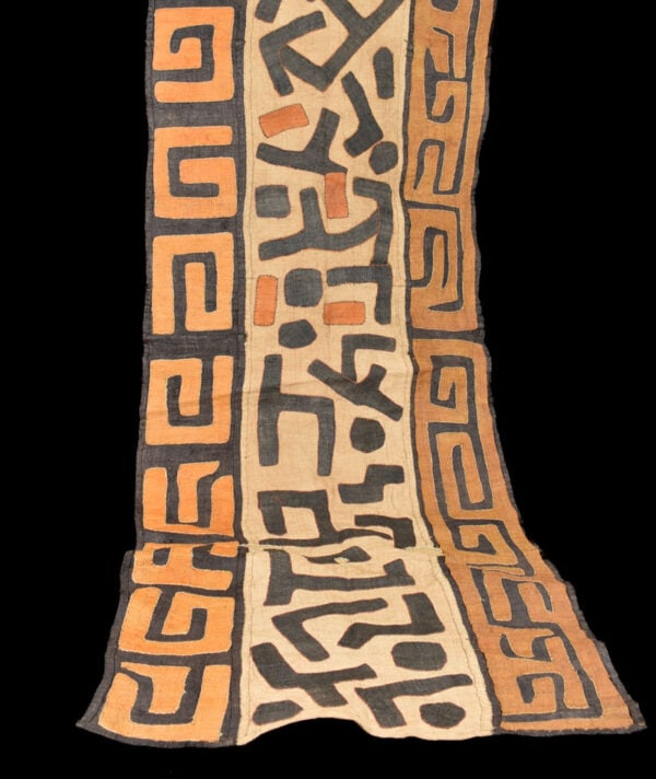 Textile - Cloth - Shoowa-Kuba - DR Congo 300 cm - 3