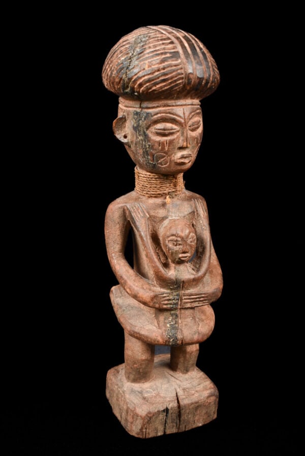 Ancestor figure - Wood - Chokwe - Congo - 2