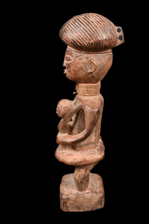 Ancestor figure - Wood - Chokwe - Congo - 5