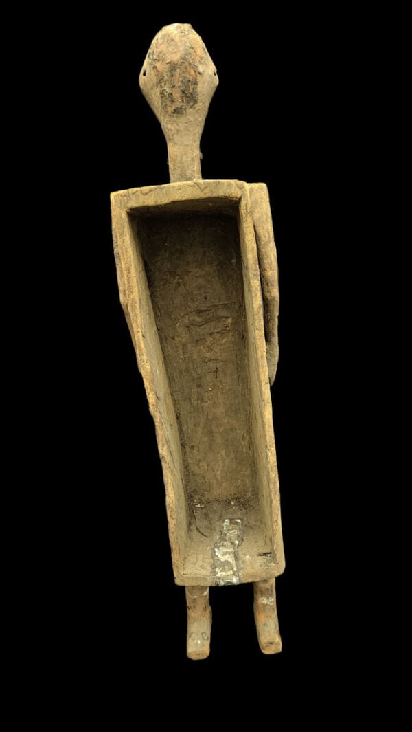 Funerary figure - Wood - Ngata - Congo DRC (152 cm) - 6