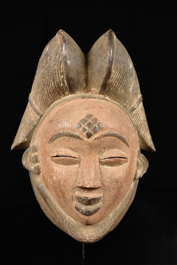 Initiation mask - Wood - Punu - Gabon - 2
