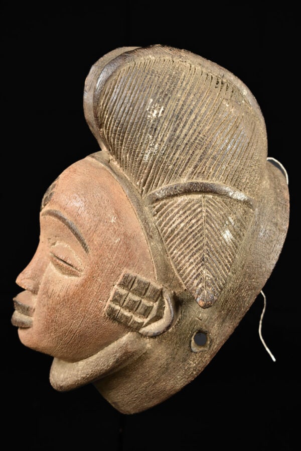 Initiation mask - Wood - Punu - Gabon - 5