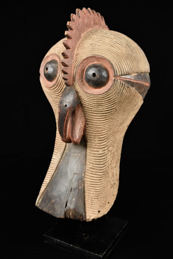 Rooster Mask - Wood - Luba / Songye - Congo DRC - 2