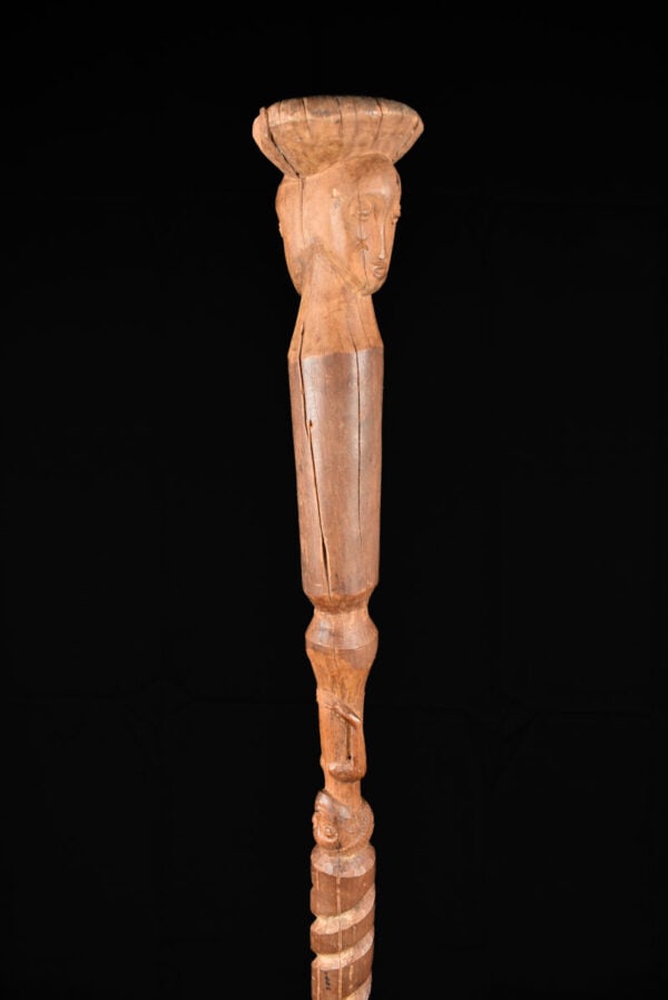 Power Stick / Scepter - Wood - Chokwe - DR Congo - 3