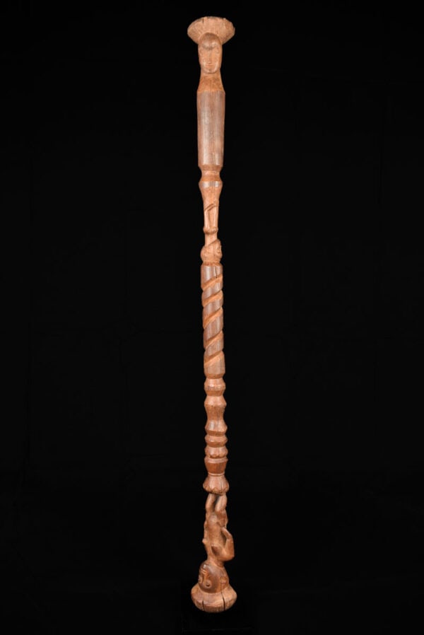 Power Stick / Scepter - Wood - Chokwe - DR Congo - 4