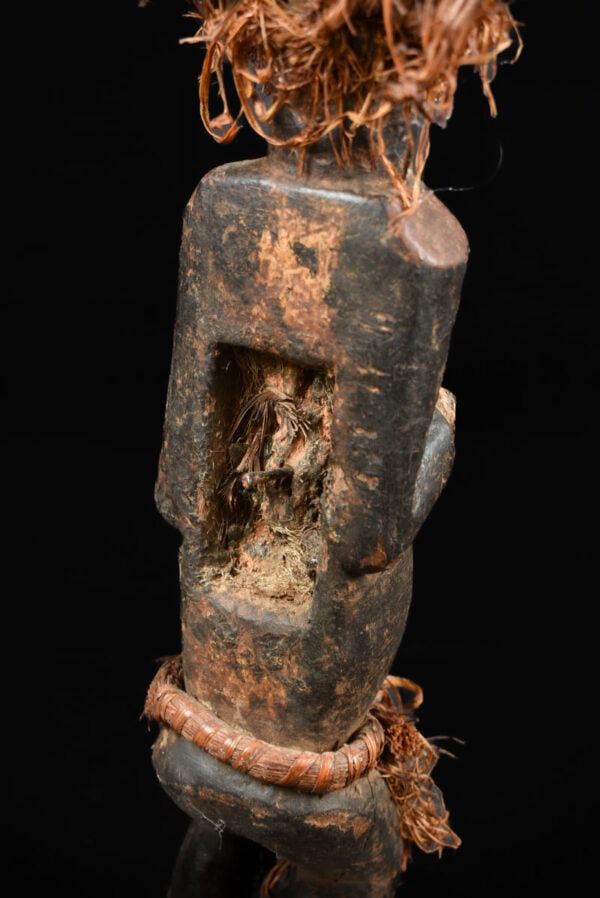 Ancestor Figure - Wood, Feathers - Galoa - Gabon - 3