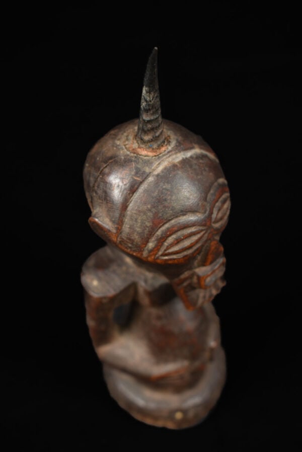 Power Figure - Wood, Horn - Songye - Congo - 7