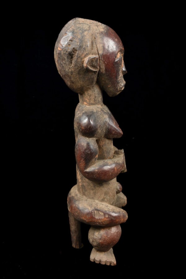 Ancestor Figure - Wood- Fang - Gabon - 4