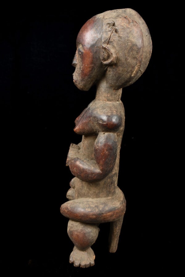 Ancestor Figure - Wood- Fang - Gabon - 6
