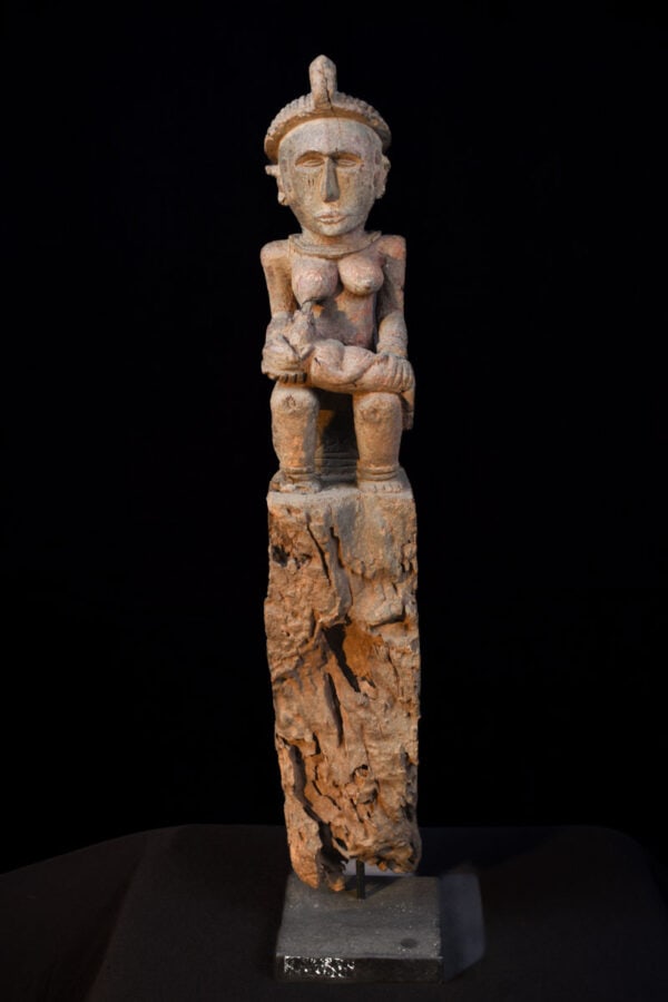 Maternity Figure- Wood - Igbo - Nigeria - 6