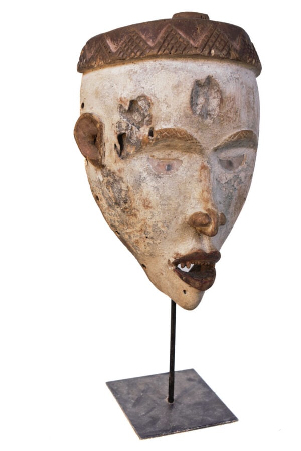 Mask - Wood - Bakongo - DR Congo - 5