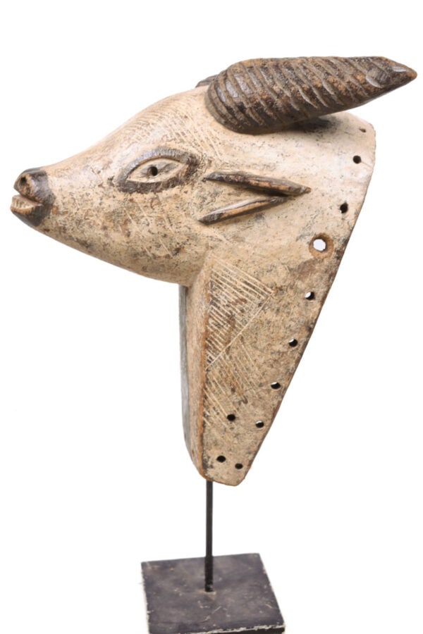 Animal Mask - Wood - Luba - DR Congo - 5