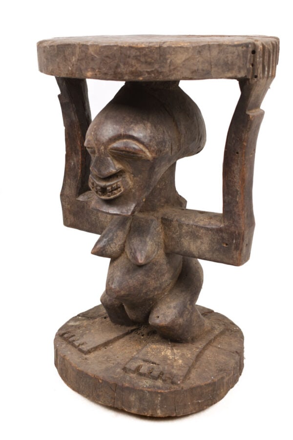 Stool - Wood - Songye - DR Congo - 2