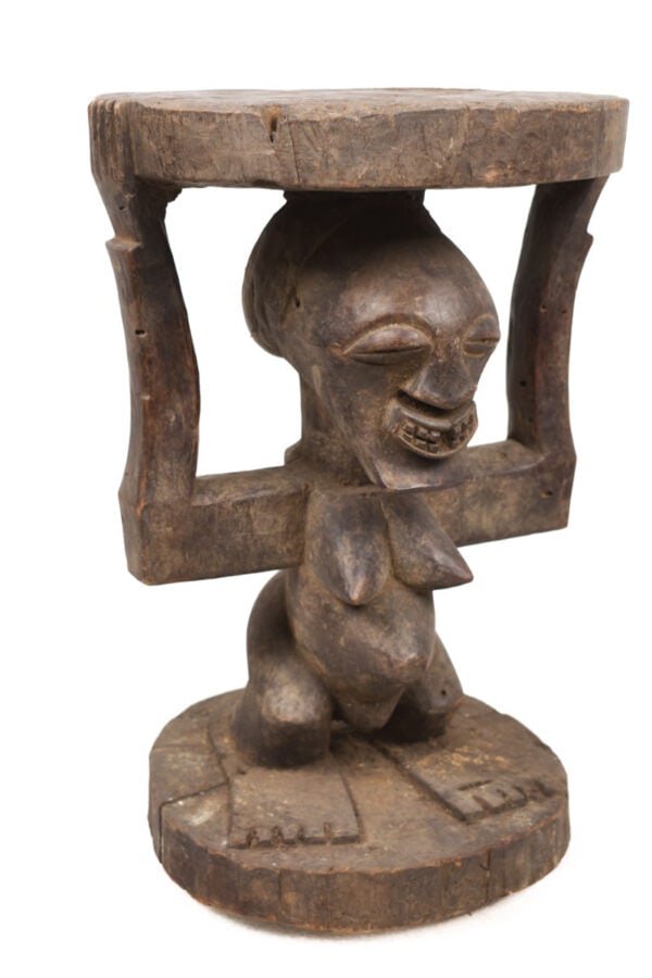 Stool - Wood - Songye - DR Congo - 3