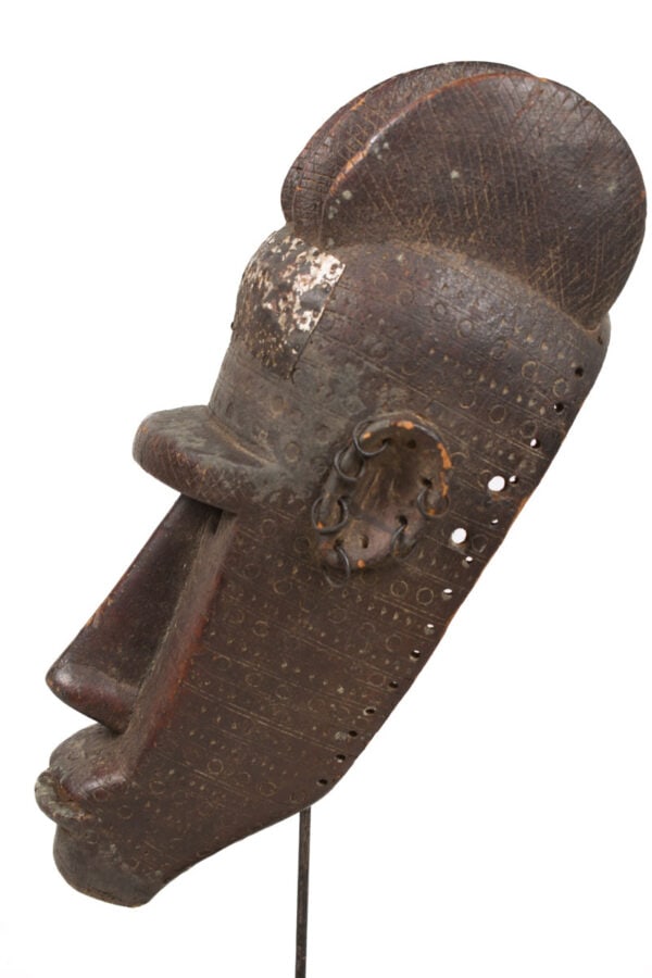 Mask - Wood, Metal - Marka - Mali - 5