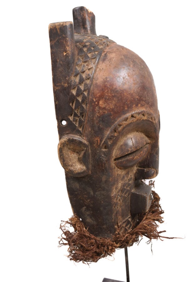 Mask - Wood - Biombo - Kuba - DR Congo - 5