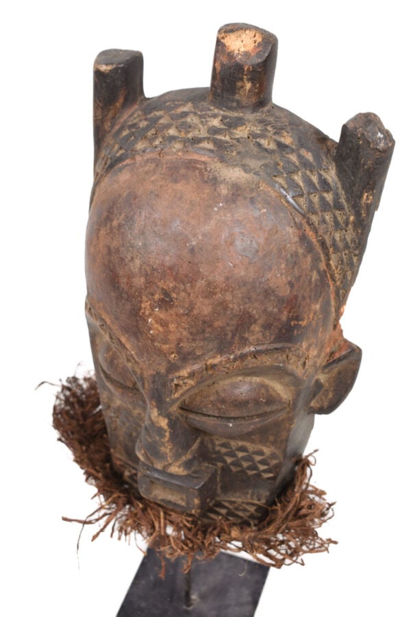 Mask - Wood - Biombo - Kuba - DR Congo - 6