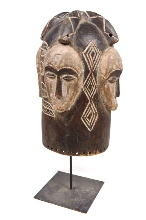 Helmet mask - Wood - Ngongtang - Fang - Gabon - 2
