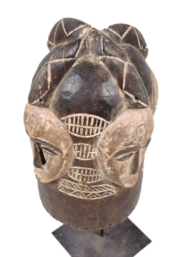 Helmet mask - Wood - Ngongtang - Fang - Gabon - 4