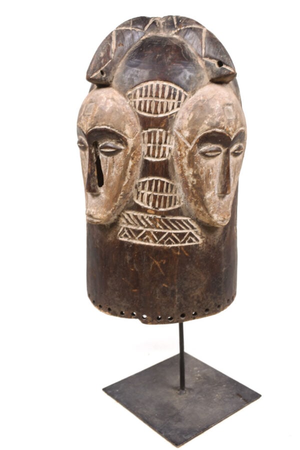 Helmet mask - Wood - Ngongtang - Fang - Gabon - 5