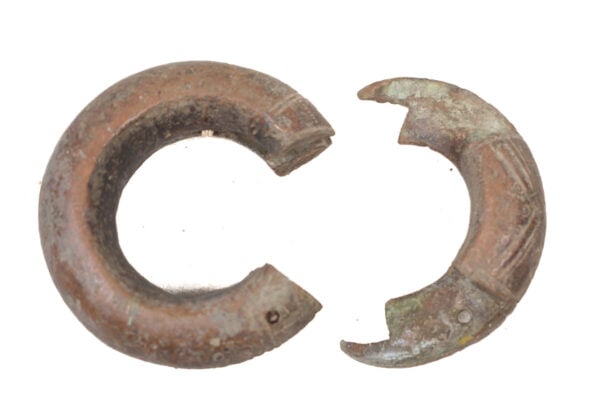 Bracelet / Currency - Bronze Manilla - West Africa - 8