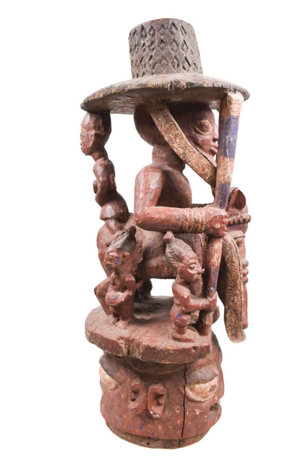 Epa Headdress - Wood - Yoruba - Nigeria - 4