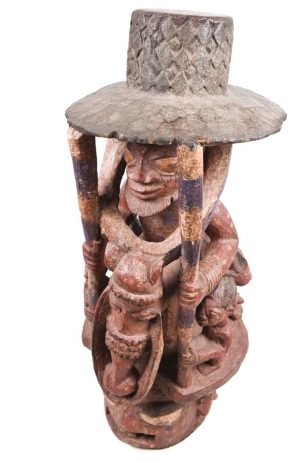 Epa Headdress - Wood - Yoruba - Nigeria - 9