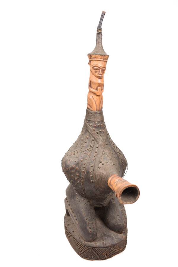 Container - Bone, Wood - Kwele - Gabon - 4