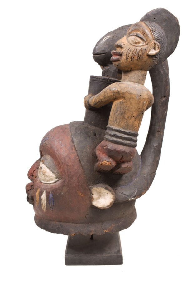 Gelede mask - Wood - Yoruba - Nigeria - 3