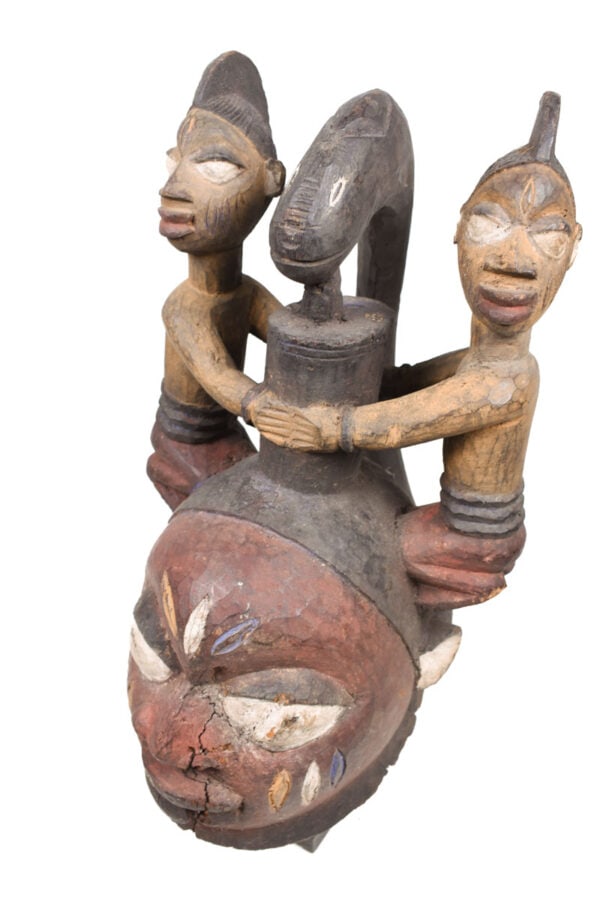 Gelede mask - Wood - Yoruba - Nigeria - 4