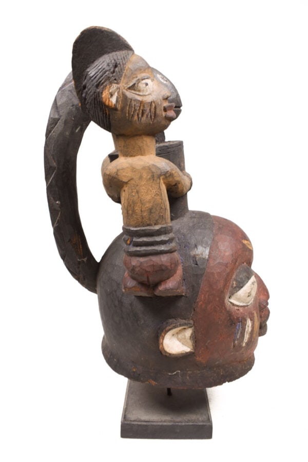 Gelede mask - Wood - Yoruba - Nigeria - 7
