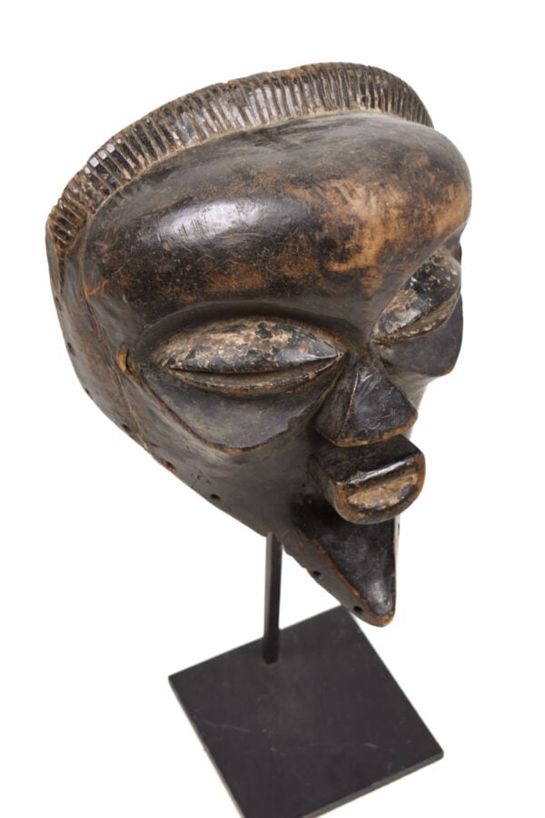 Face Mask - Wood - Mbagani - Congo - 4