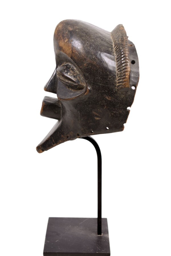 Face Mask - Wood - Mbagani - Congo - 6