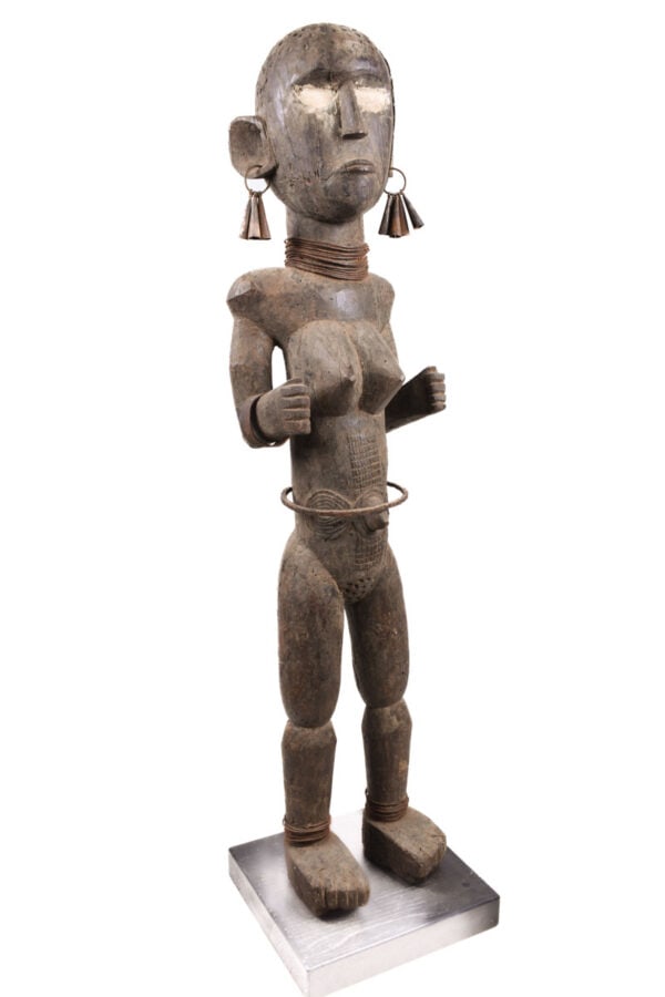 Ancestor figure - Wood - Ngbaka - Congo DRC - 3