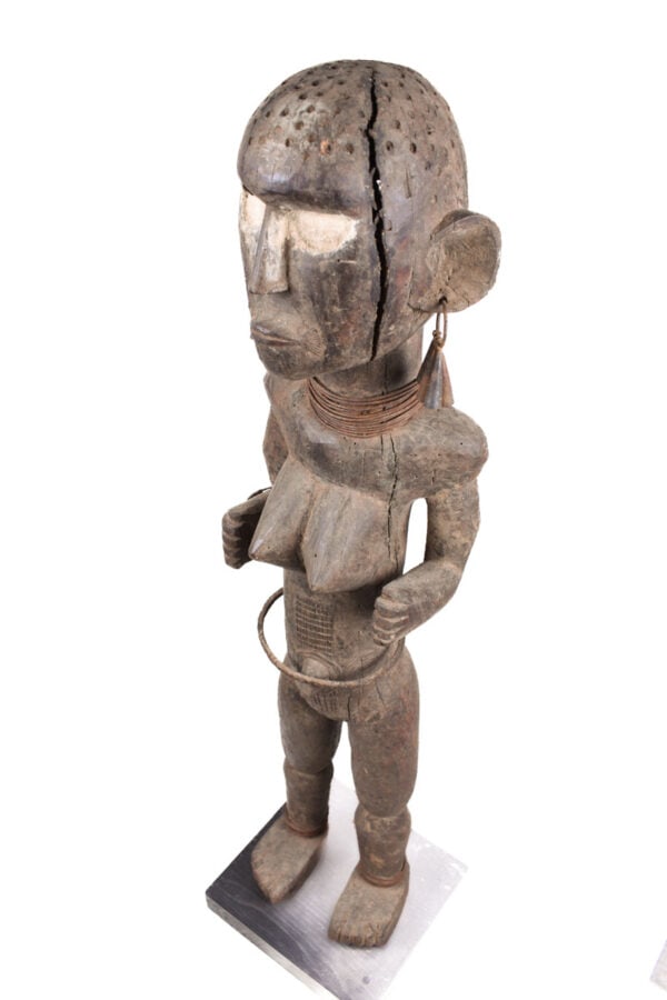 Ancestor figure - Wood - Ngbaka - Congo DRC - 7