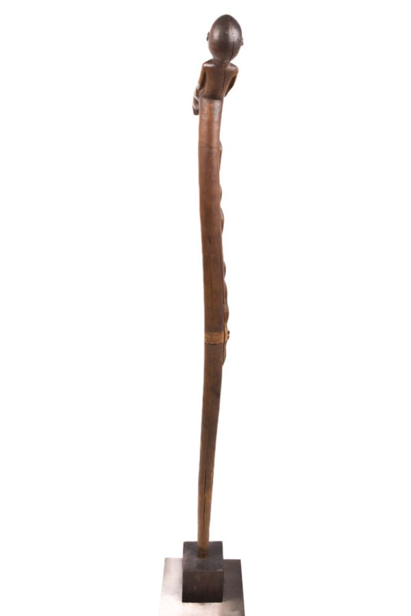 Power Stick / Scepter - Wood - Lobi - Burkina Faso - KF Schädler Certificate - 5