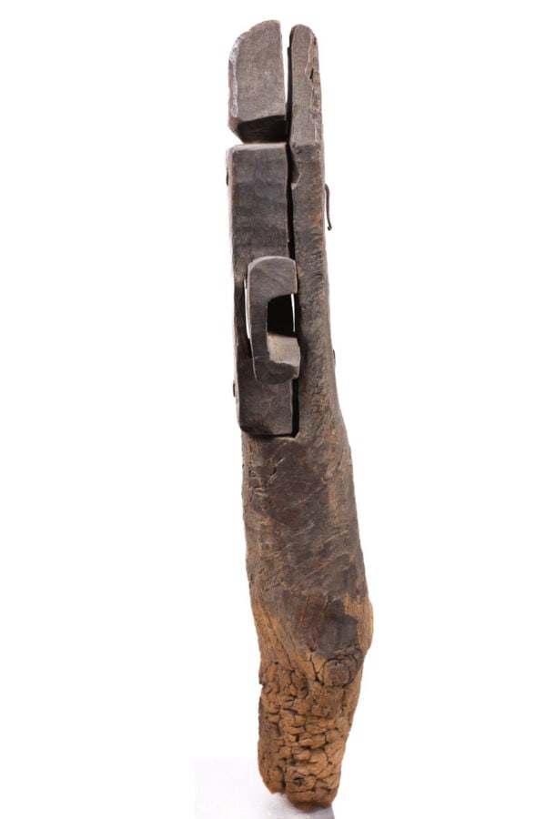 Door lock post - Wood - Bambara - Mali - 7