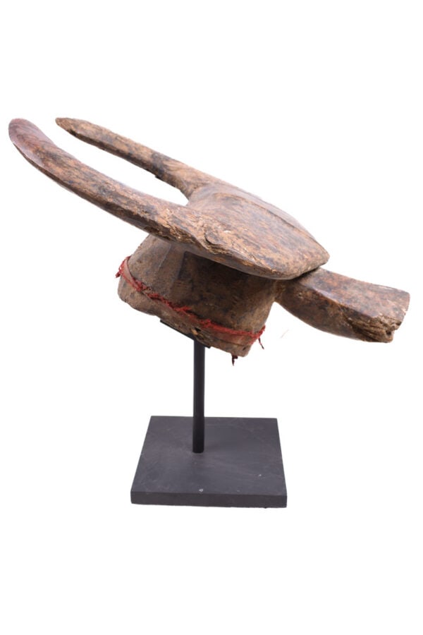 Buffalo Mask - Wood - Mama - Nigeria - 4