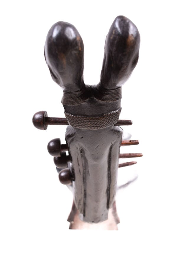 Harp - Wood, Leather - Mangebetu - DR Congo - 8