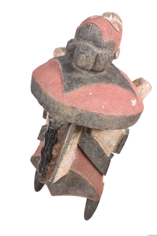 Elephant Mask - Wood - Ibo Izzi- Nigeria - 9