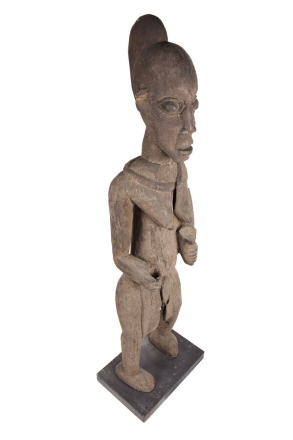 Memorial Figure - Wood - Bangwa - CameroonEnormous Bangwa figure, total length: 158 cm! Good - 3