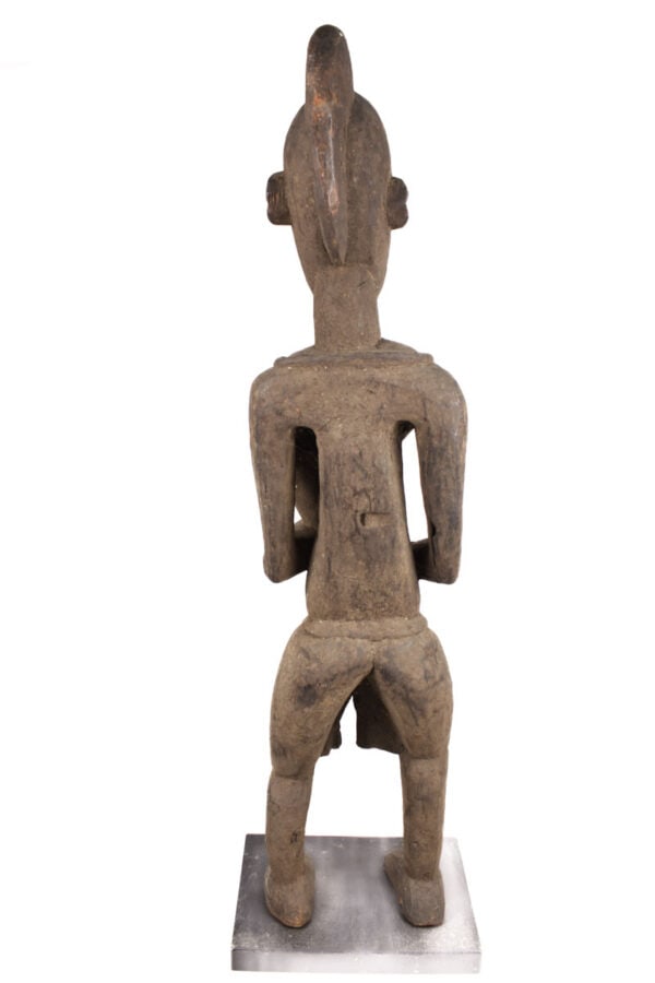 Memorial Figure - Wood - Bangwa - CameroonEnormous Bangwa figure, total length: 158 cm! Good - 6