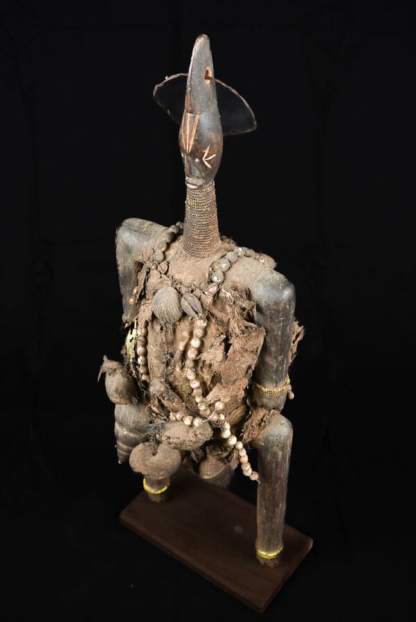 Fertility Doll – Wood, Shells, Beads – Namji – Cameroon - 5