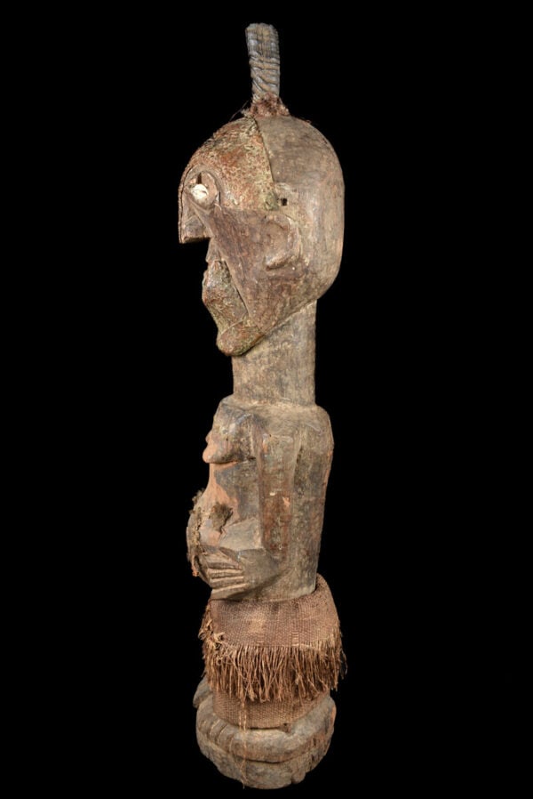 Power Figure – Wood. Horn, Copper – Songye – Congo - 6
