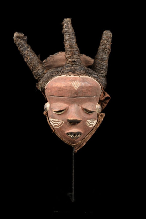 Mask - Wood - Pende - Congo DRC - 2