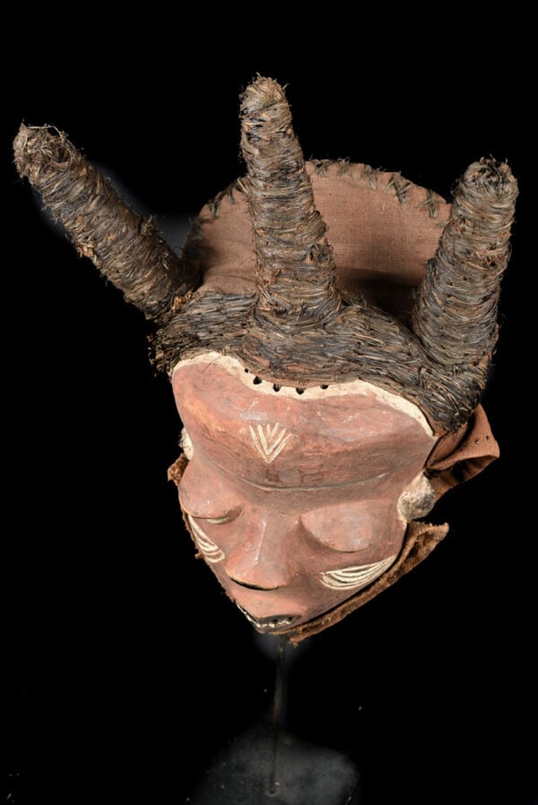 Mask - Wood - Pende - Congo DRC - 7