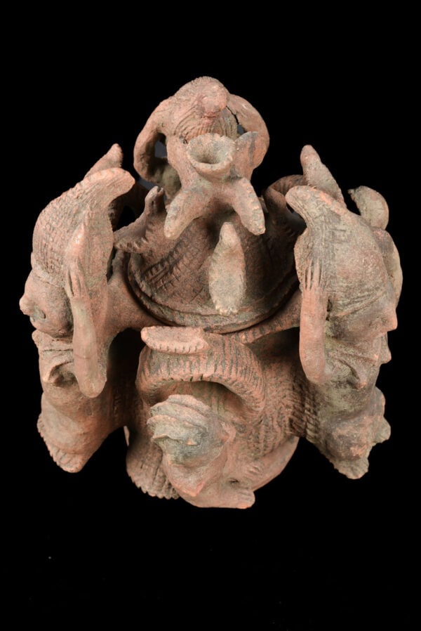 Terracotta Jar - Bariba - Benin - Schädler certificate - 2
