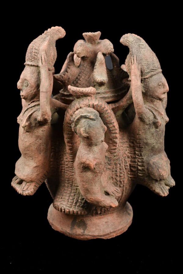 Terracotta Jar - Bariba - Benin - Schädler certificate - 3