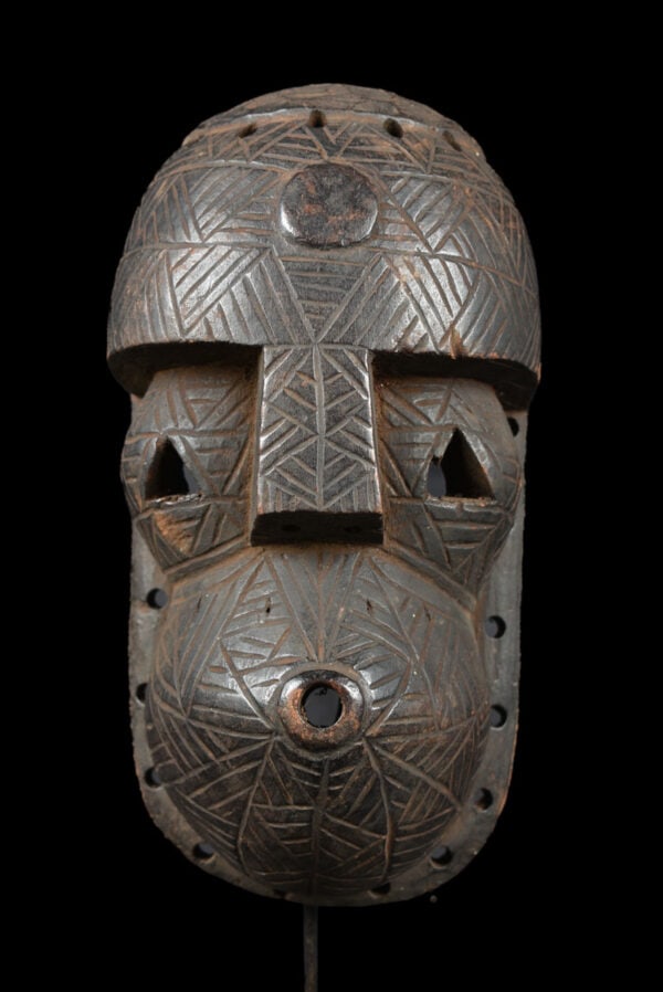 Mask - Wood - Tetela - Congo - 2