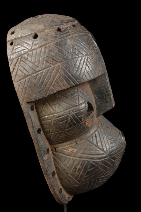 Mask - Wood - Tetela - Congo - 3